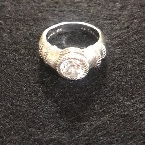 Judith Ripka SS Ring w CZ